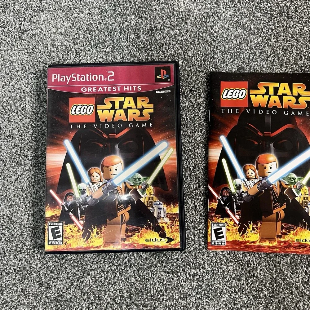 LEGO Star Wars The Video Game PS2 Greatest Hits CIB Complete w Manual